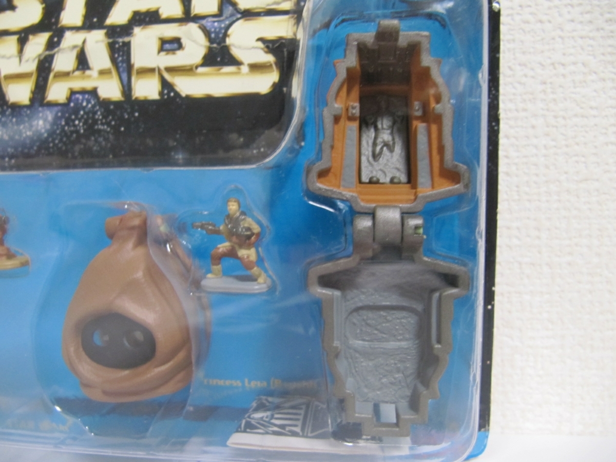 90's Micro Machines STAR WARS スターウォーズ マイクロマシーン JAWA YODA PRINCESS LEIA ヨーダ ジャワ レイア姫 コンパクト フィギュア_画像4