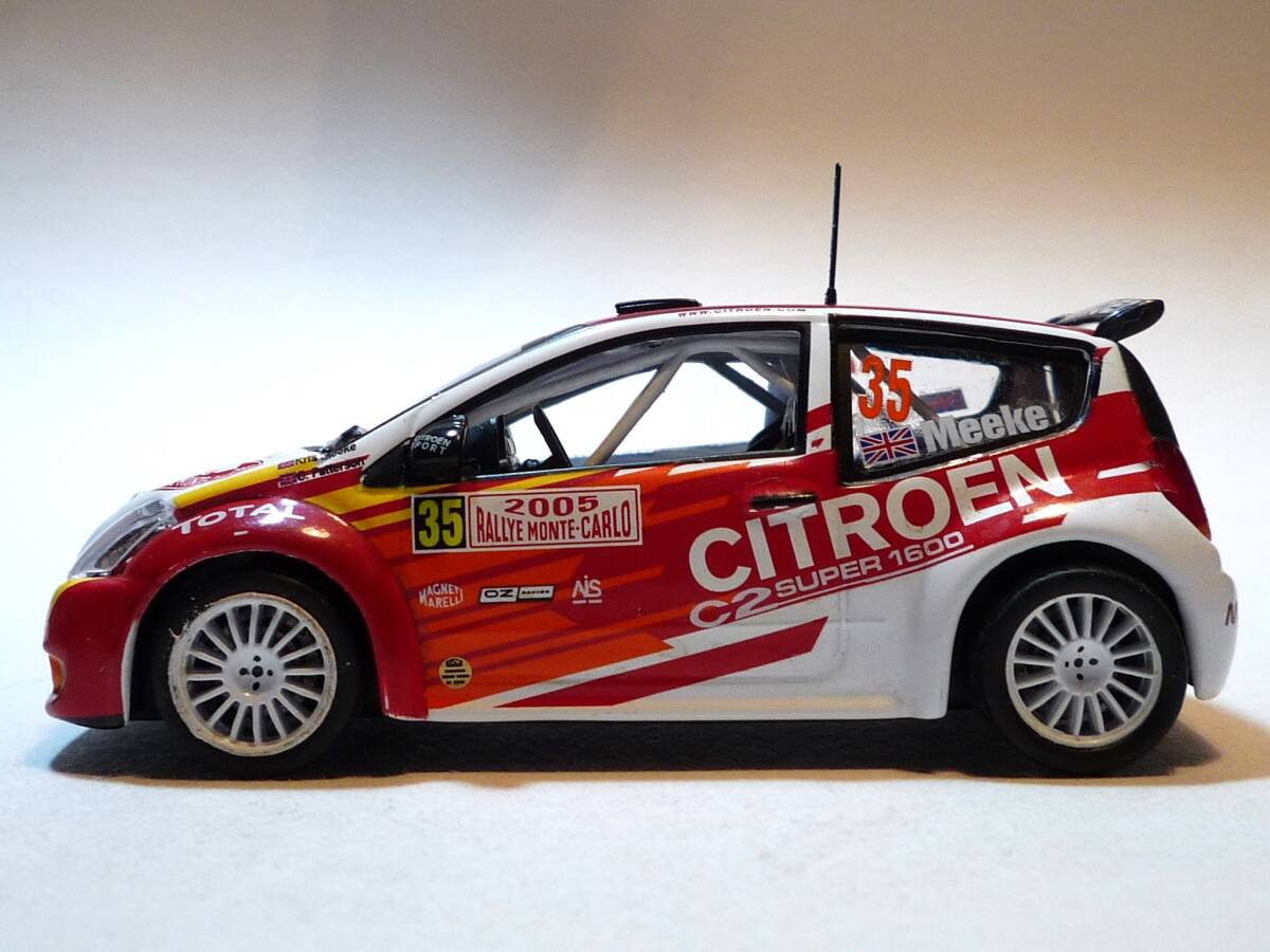 40488 CITROEN C2 SUPER 1600 シトロエン 1/43 Rallye Monte Carlo 2005_画像3