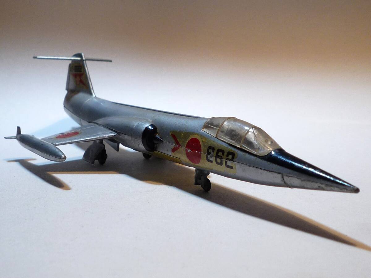 40493 Aero Mini/エアロミニ F-104J スターファイター ダイカストモデル 昭和レトロ 日本製 当時物 _画像1