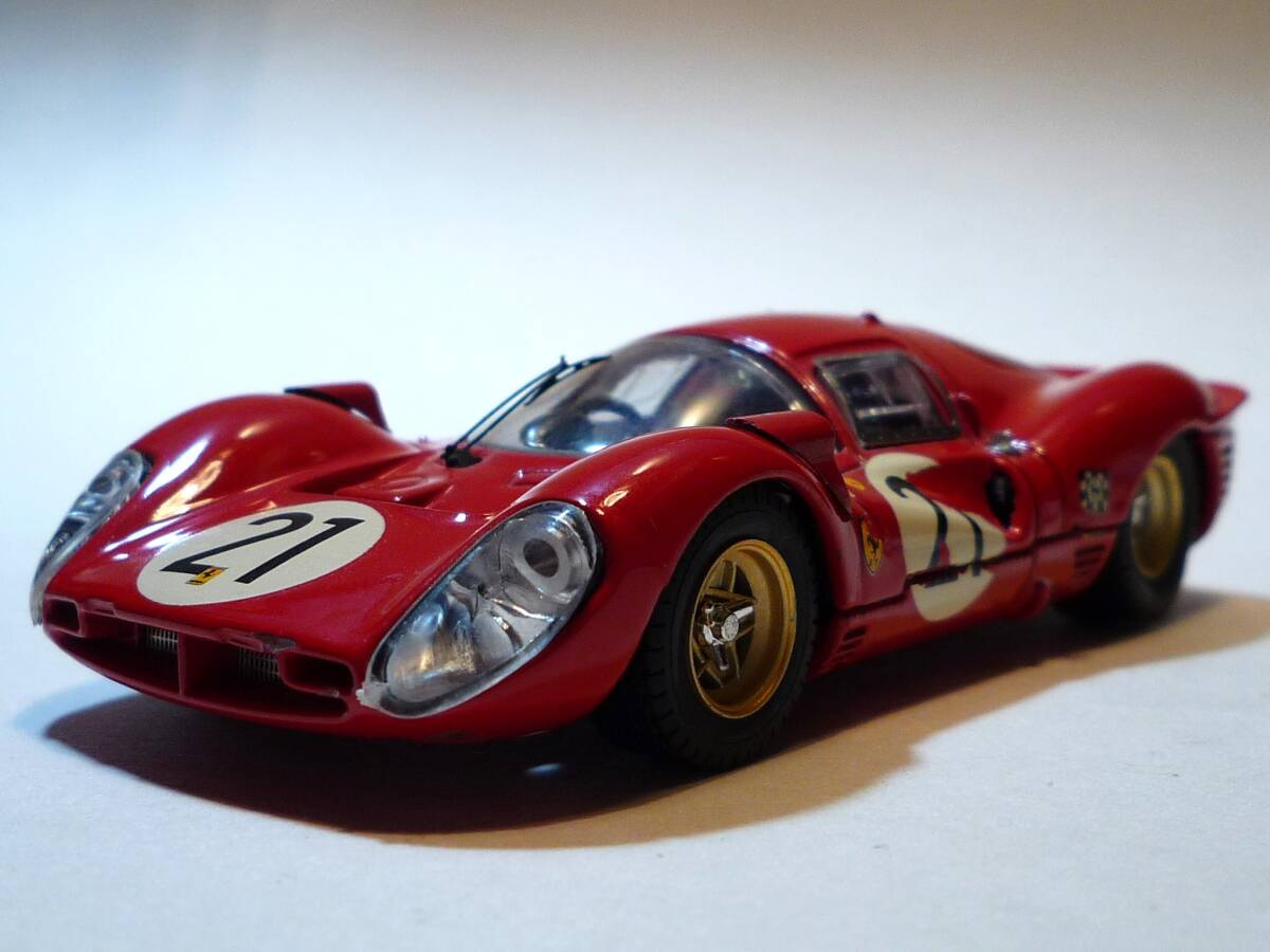 40597 Bang/バン Ferrari 330 P4 #21 Le Mans 24h 1967 フェラーリ イタリア製_画像8