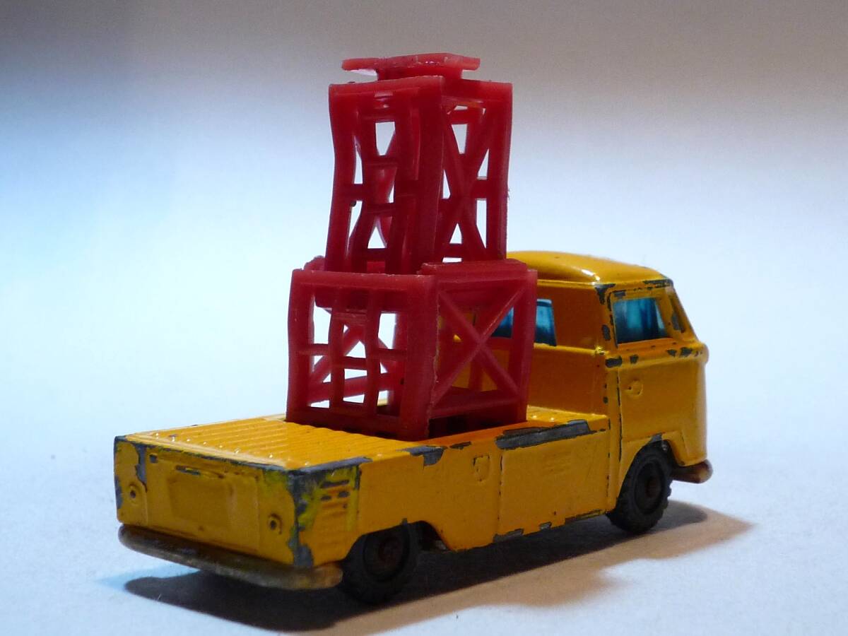 40605 HUSKY/ハスキー VOLKSWAGEN TYPE-2 PICK UP フォックスワーゲン タイプ2 ピックアップ 高所作業車 英国製 当時物_画像6