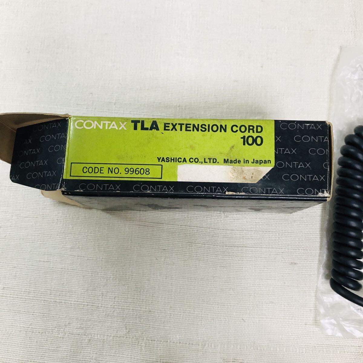 中古品 CONTAX コンタックス TLA EXTENSION CORD 100 エクステンション コードの画像2