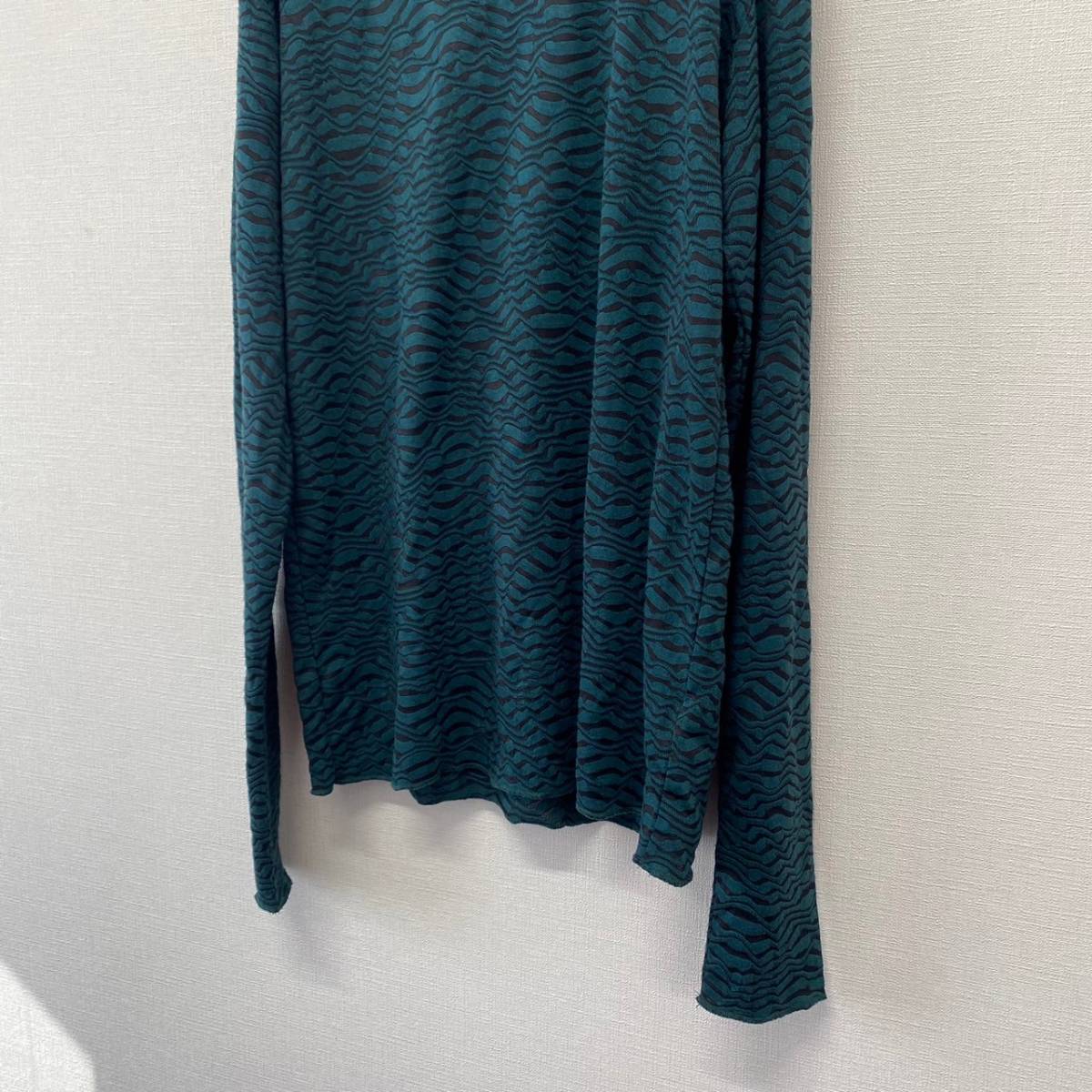 CITYSHOP　カットソー　21070042542040　WAVE BORDER MOCKNECK_画像4