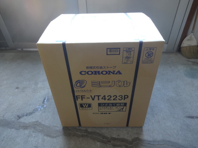 ◇新品◇コロナ◇ミニパル◇FF式石油ストーブ◇FF-VT4223P◇ホワイト ◇新品◇コロナ◇ミニパル◇FF式石油ストーブ◇FF-VT4223P◇ホワイト