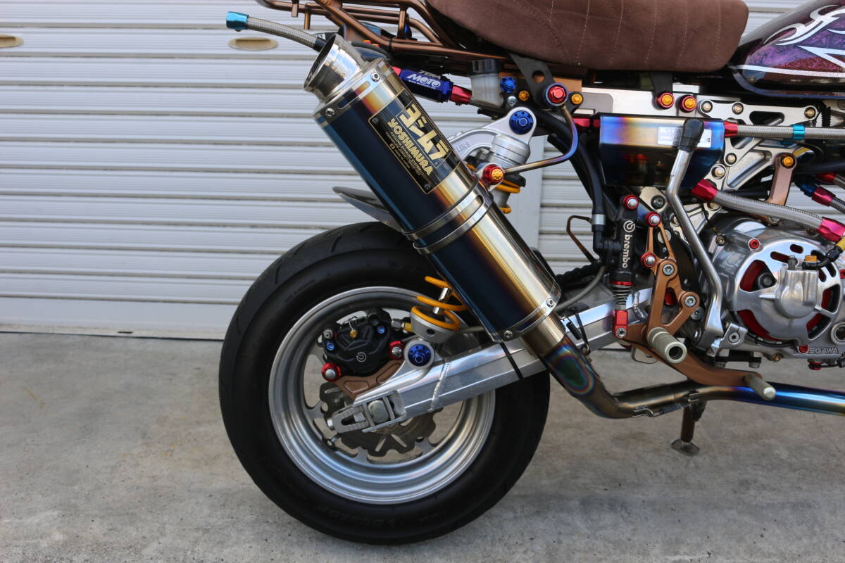 HONDA モンキー改 フルカスタム ヨシムラ88cc TMR 武川乾式 5速 HONDA モンキー改 フルカスタム ヨシムラ88cc TMR 武川乾式 5速