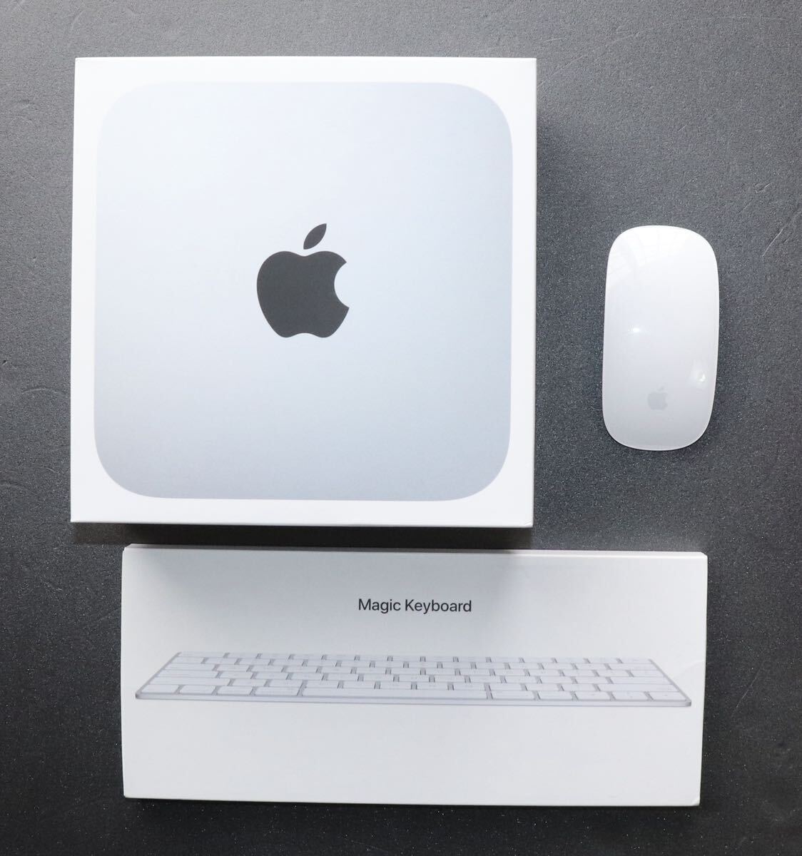 送料無料 Apple M1 Mac mini 8GB 256GB Magic Mouse2マジックマウス2 Magic Keyboardマジックキーボード セットアップル_画像1