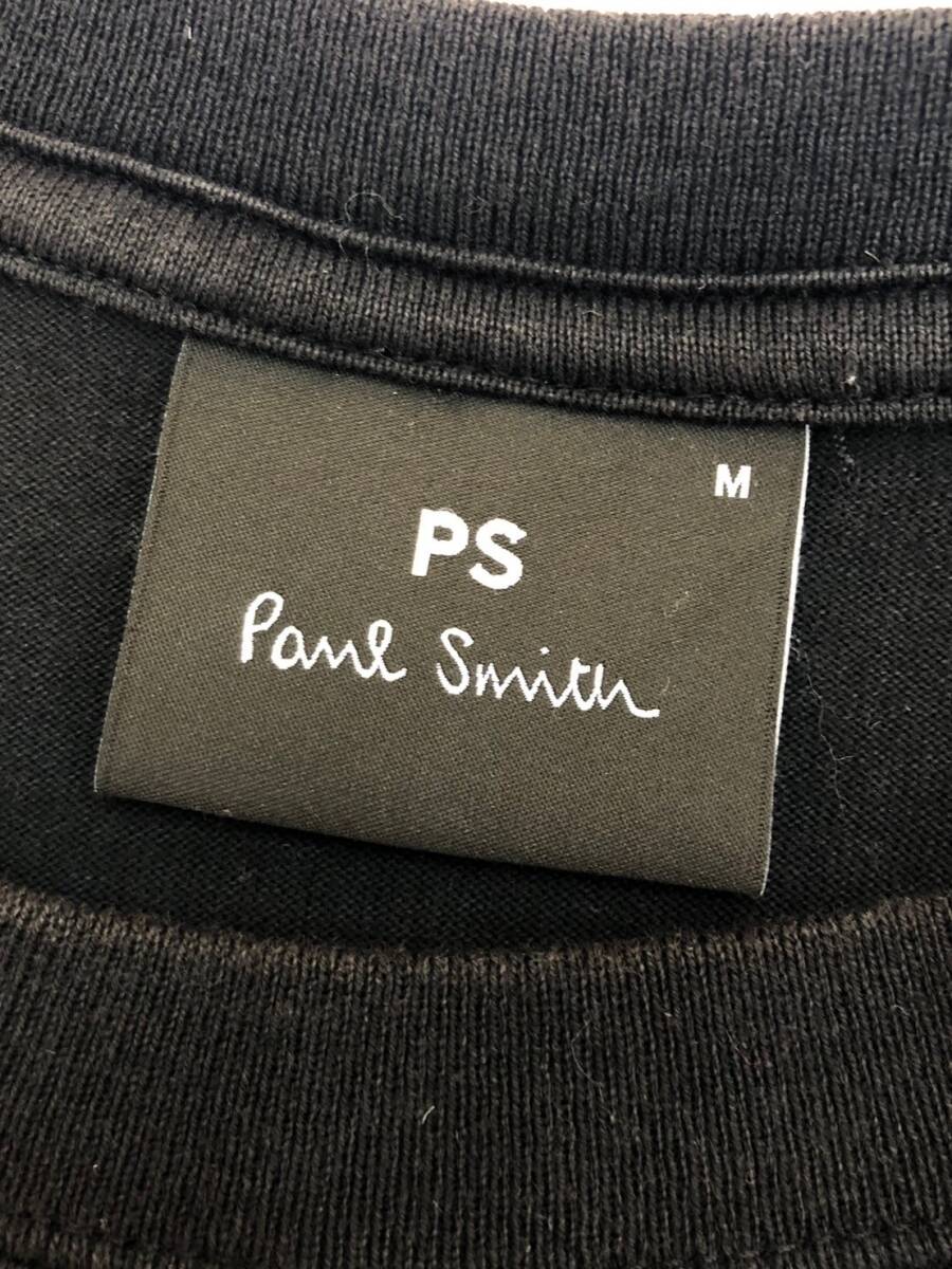 □PS Paul Smith 半袖Tシャツ M 黒 ポールスミス メンズ 212558 Planet Ticket 複数落札同梱OK B240301-4●_画像3