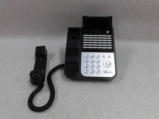 Ω ZZC1 863♪ 保証有 14年製 ナカヨ iF 36ボタン電話機 NYC-36iF-SDB 動作OK 同梱可_画像2