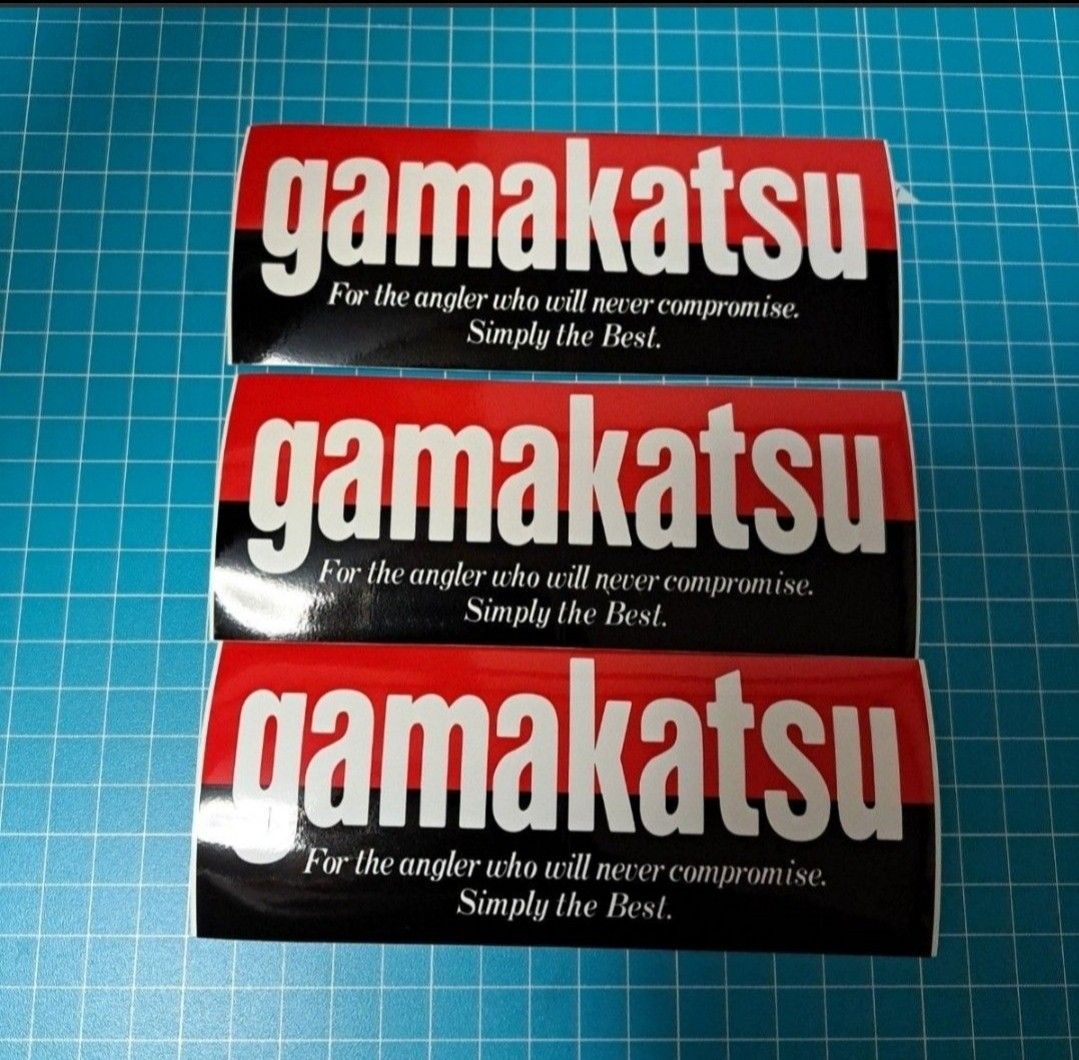 Gamakatsu ステッカー　3枚セット