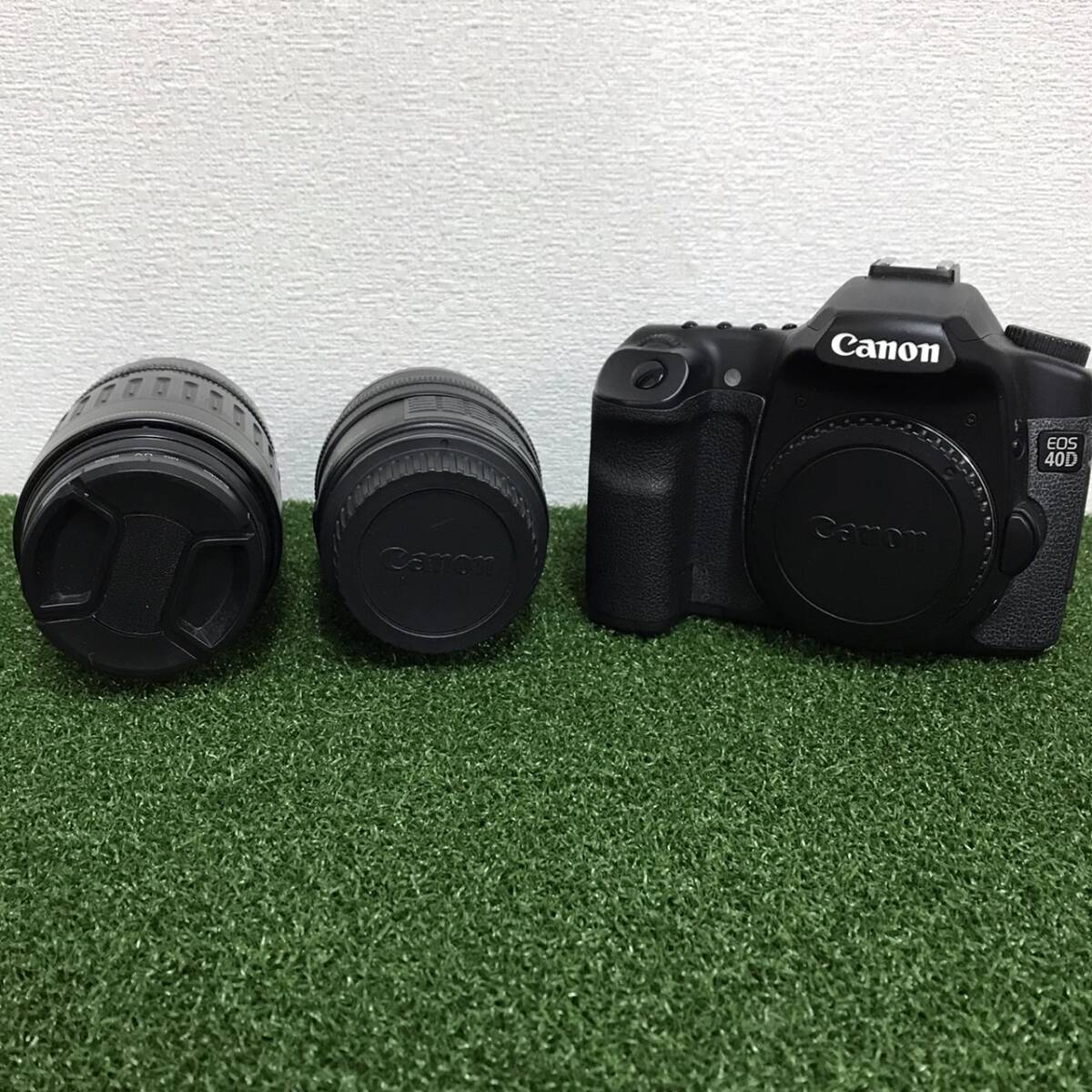 美品 Canon キヤノン EOS 40D + EF 35-105 1:3.5-4.5 + EF 100-300 1:4.5-5.6 通電確認済み_画像6