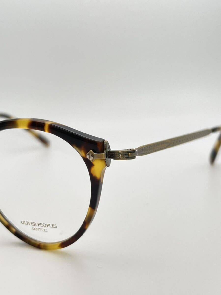 【新品】希少　オリバーピープルズ505 DTB LimitedEdition雅　完売品　Oliver Peoples オプテックジャパン期　おしゃれメガネ　伊達眼鏡_画像4