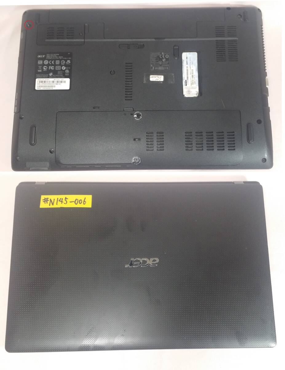 【名機改造】Acer Aspire 5741/i7-620M/SSD:120GB/mem:8Gb/DVD-Multi/Win11 Pro/2画面対応/ジャンク扱い/部品取り用にもどうぞ!!/#N145-006_画像9
