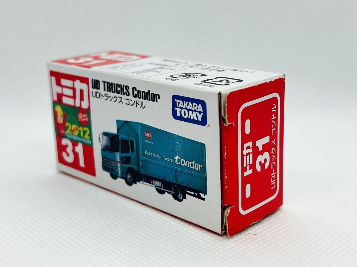 トミカ31    UDトラックス コンドル　　【2012新車シール付き】