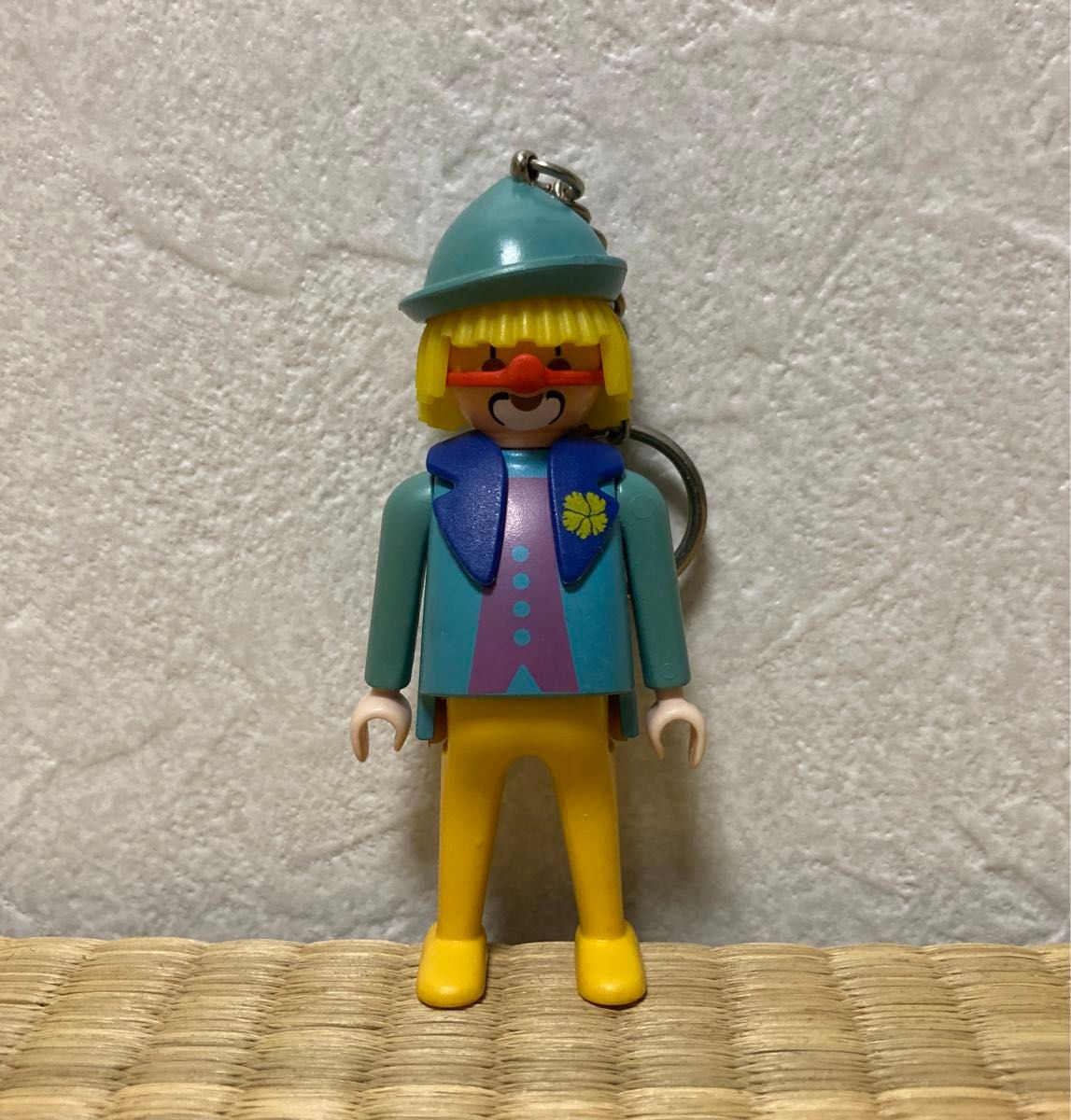 プレイモービル keychain サーカスピエロ　キーチェーン　playmobil プレモ 廃盤　PLAYMOBIL キーホルダー