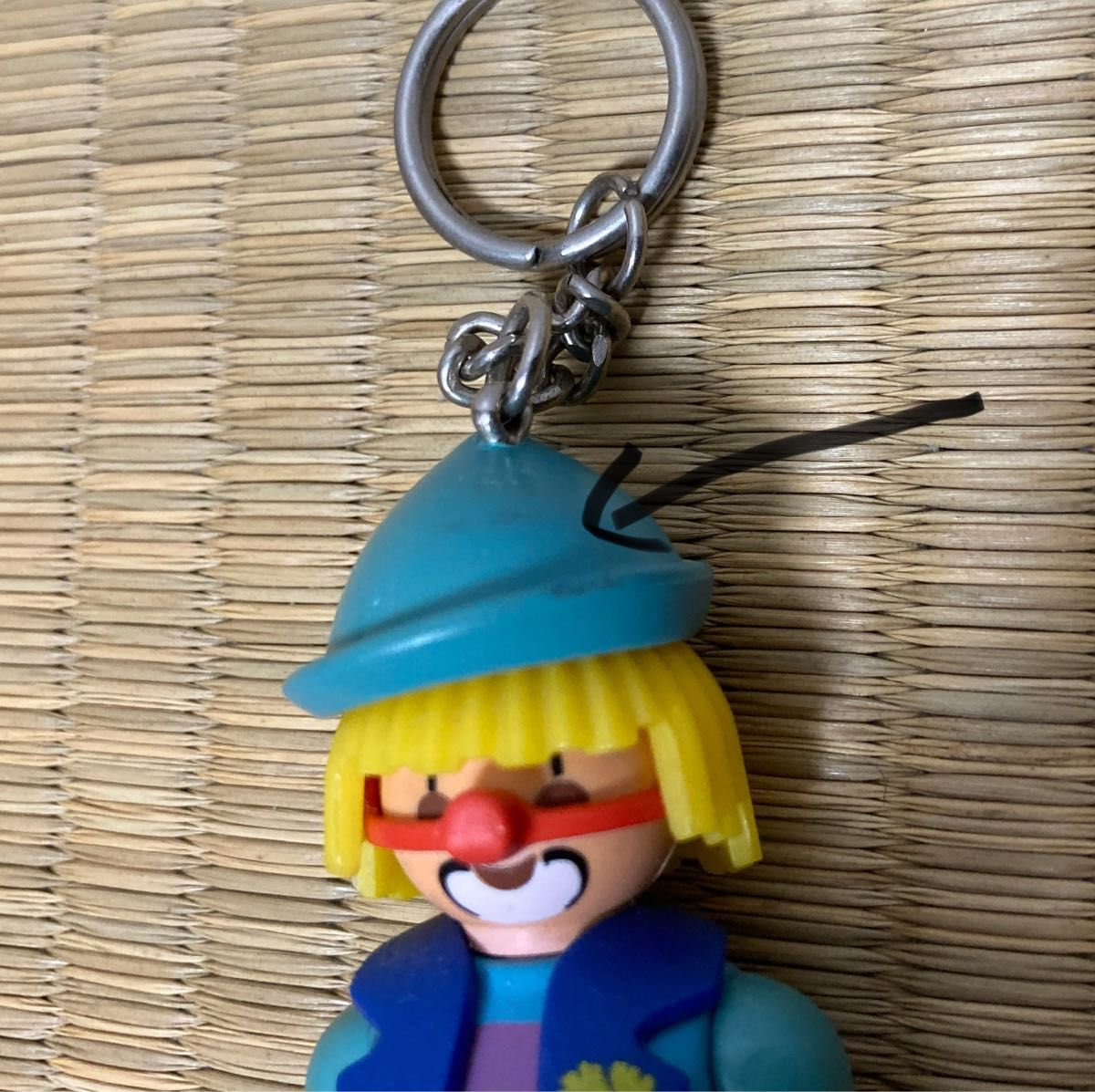 プレイモービル keychain サーカスピエロ　キーチェーン　playmobil プレモ 廃盤　PLAYMOBIL キーホルダー