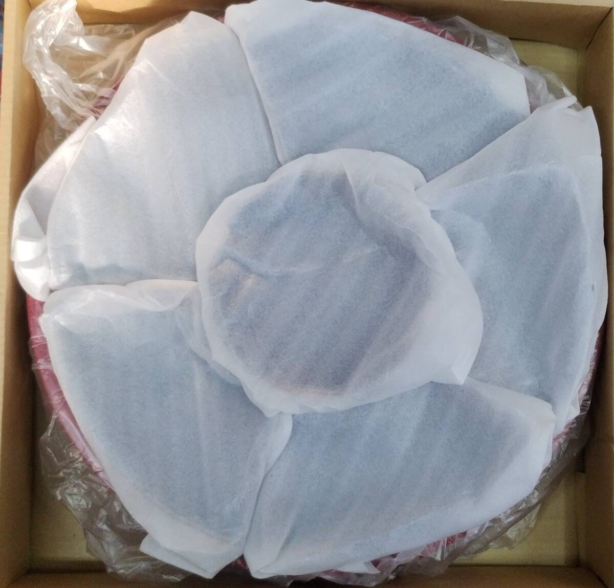 ●美品●ネジリ祥瑞 オードブル 回転皿 オードブル皿 回転皿 染付 三洋陶器 直径約33cm_画像3