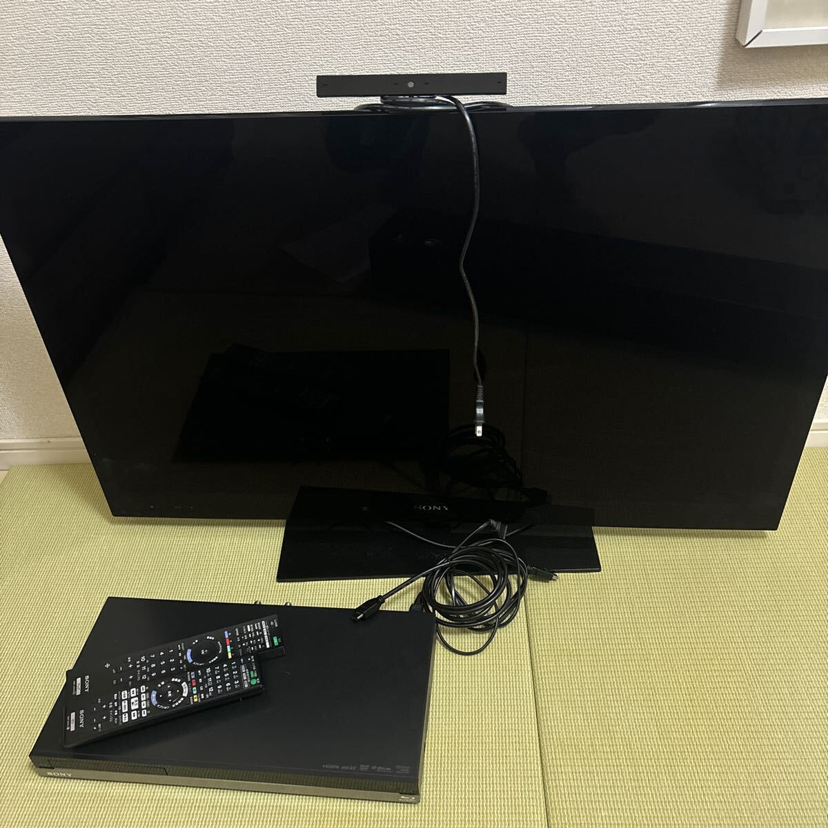 液晶TV＆ブルーレイディスクHDDレコーダー　SONY KDL-40NX720　BDZ-AT350S_画像1