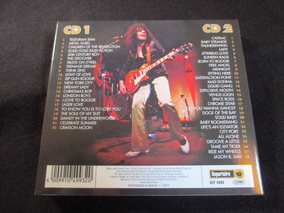 ★T.REX 「The Singles As & Bs」（輸入盤、デジパック仕様、CD2枚組、50曲収録） T・レックス、マーク・ボラン、Marc Bolan_画像8