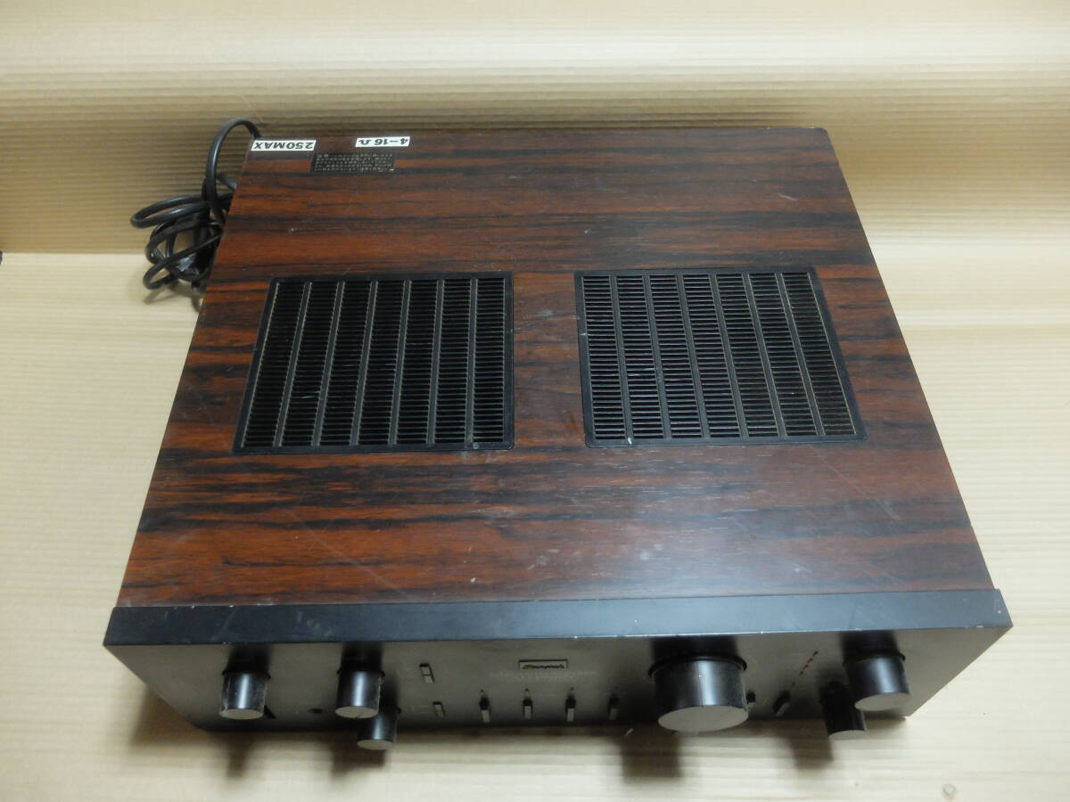 SANSUI サンスイ プリメインアンプ　AU-D907F　中古難有ジャンク品_画像3