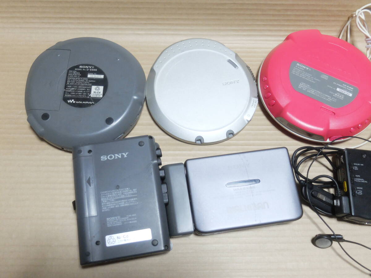 SONYソニー製品 カセット・CDなど 色々7台 USED難有ジャンク品 の画像7