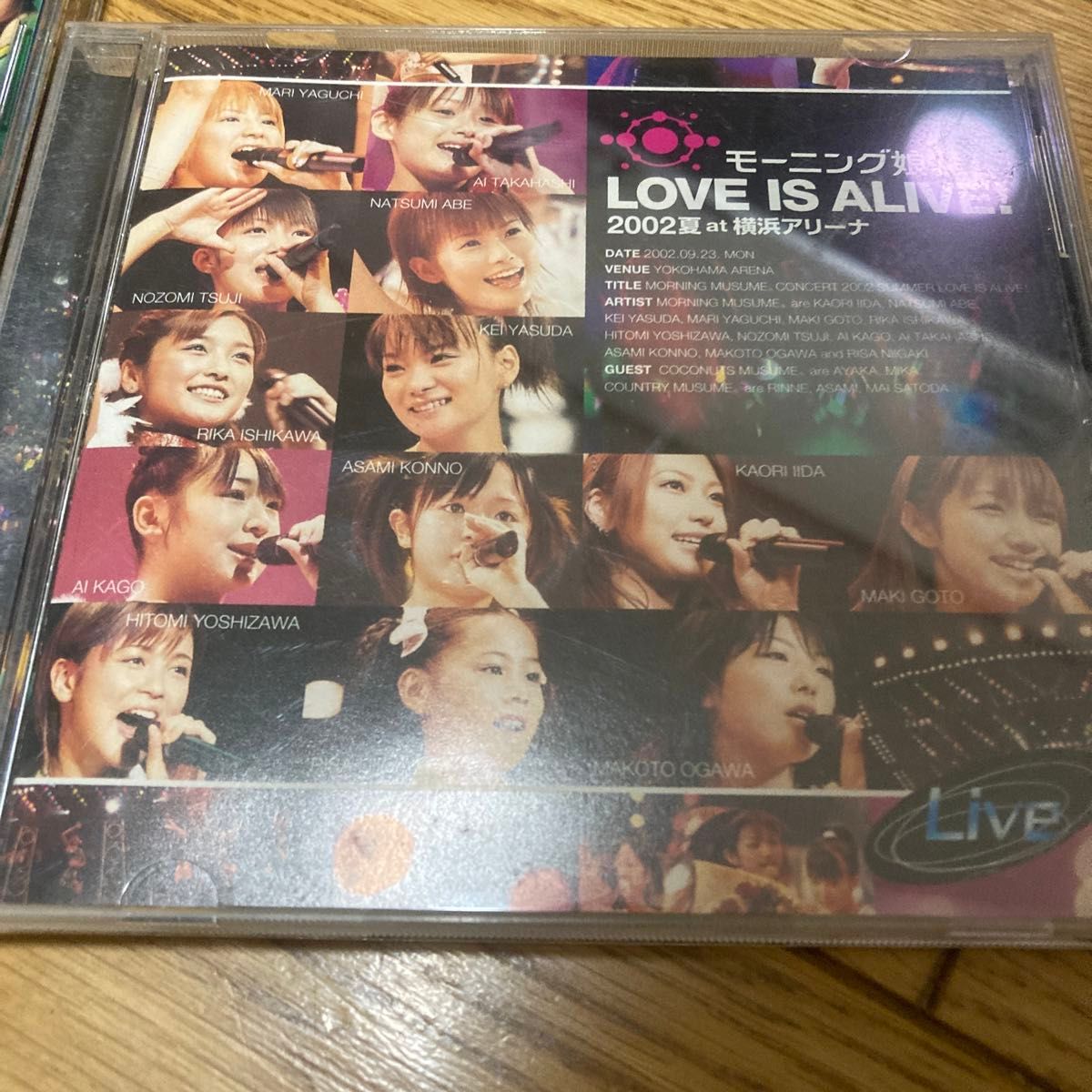 モーニング娘。LOVE IS ALIVE!2002夏 at 横浜アリーナ　2003春〜NON STOP〜　2タイトルDVDまとめ