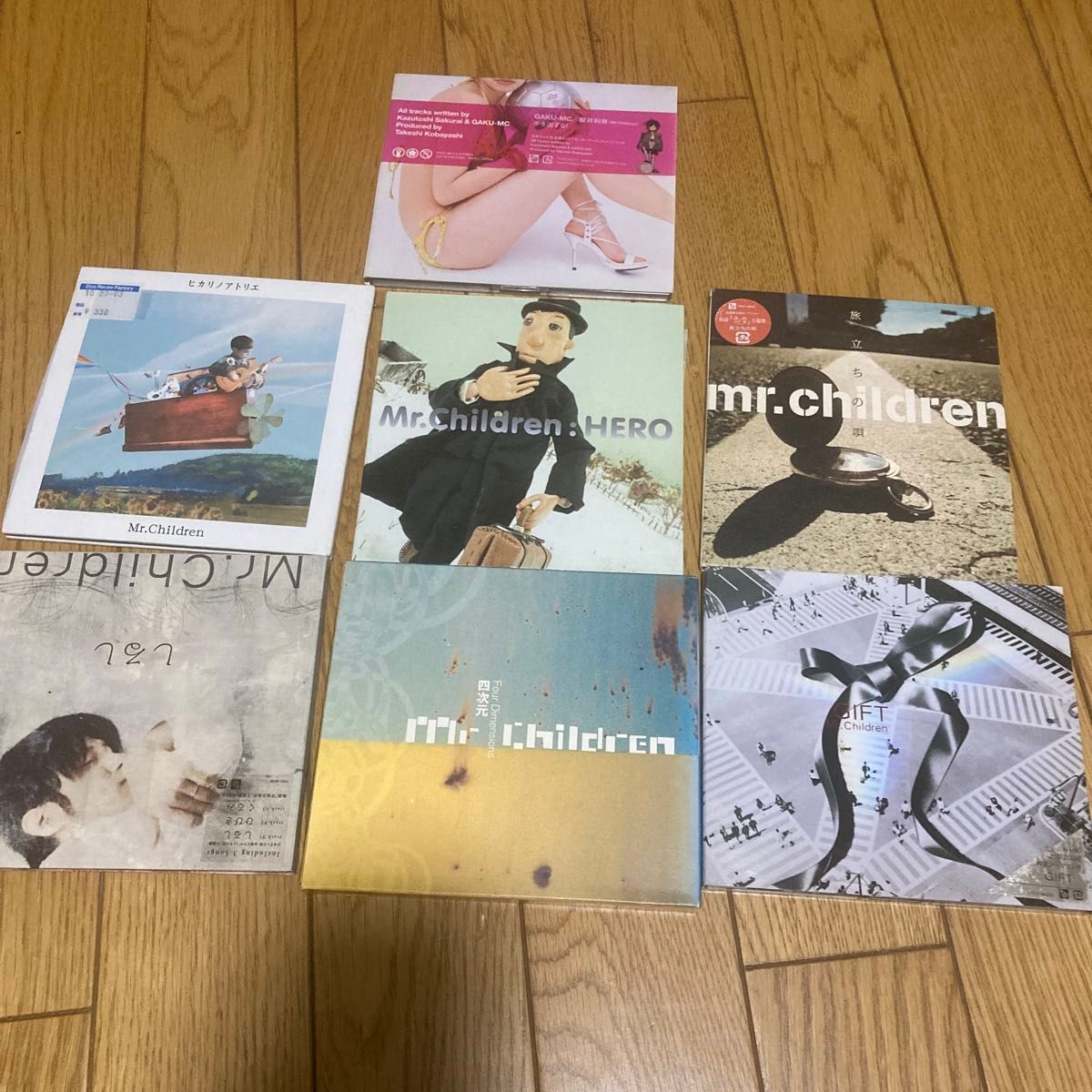 Mr.Children ミスチル　シングルCD7タイトルまとめ　桜井和寿