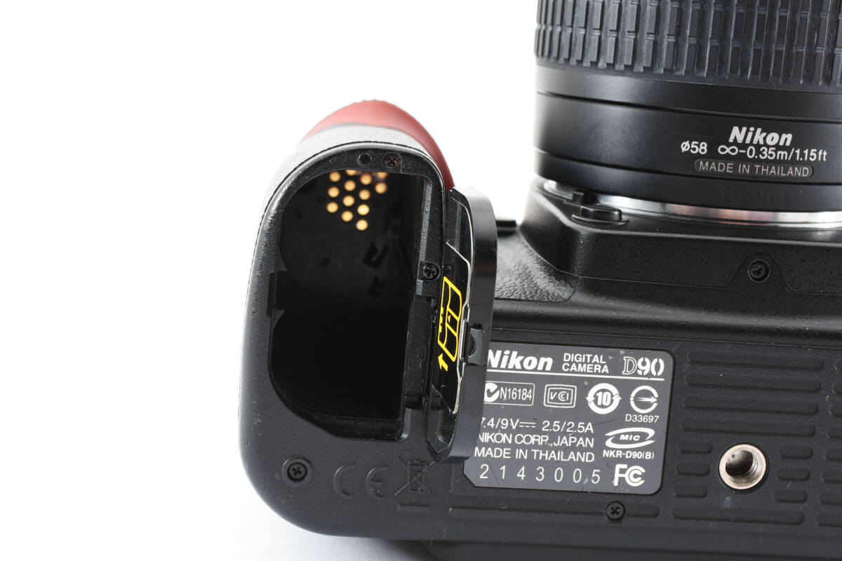 【美品】Nikon ニコン D90 デジタル 一眼レフカメラ レンズセット　動作品　28-80mm_画像8