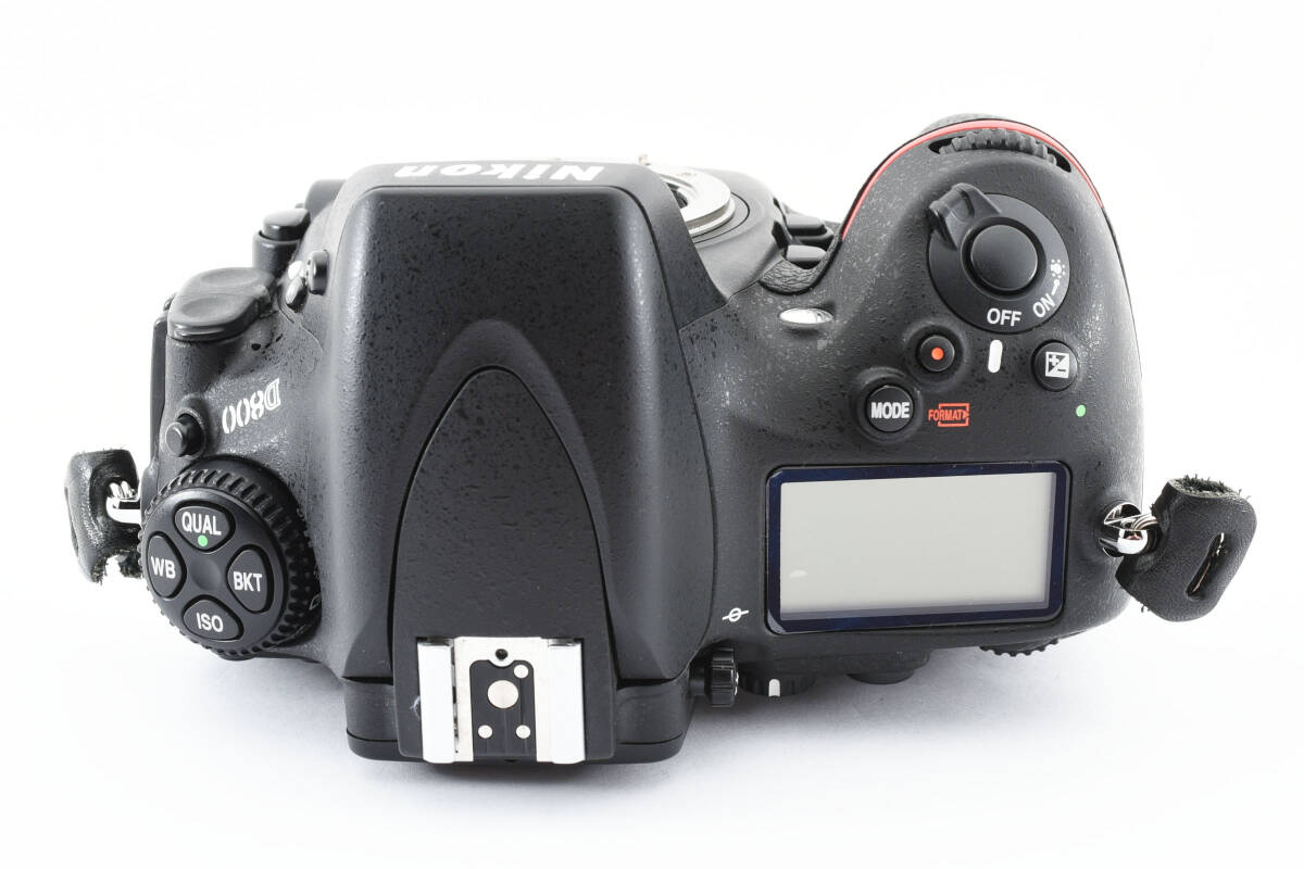 【完全動作品】ショット数12,100回以下 極上品  Nikon ニコン デジタル一眼レフカメラ D800 ボディーの画像7