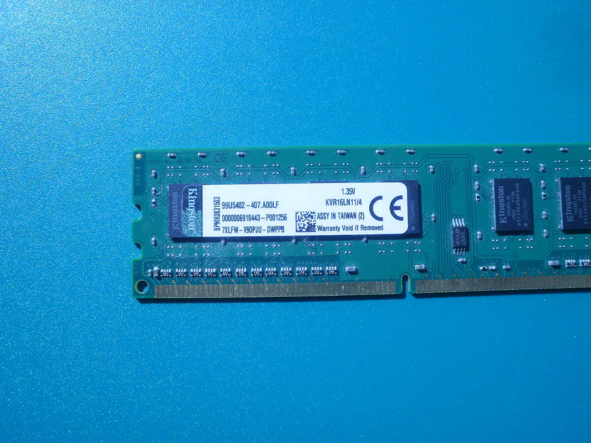 動作確認済み　　240pin　DDR3-４GB　PC3-4GB　１枚　 X_画像2