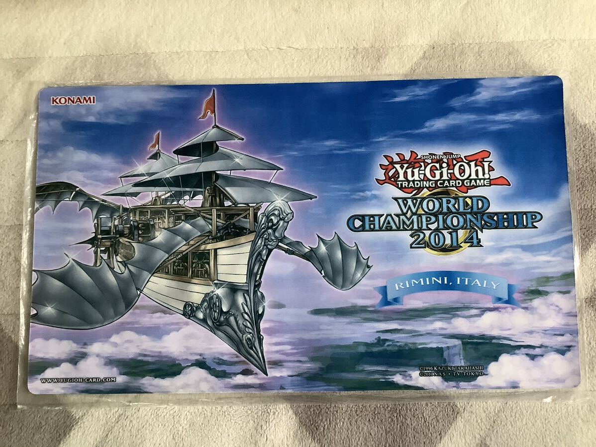 34000円 遊戯王 WCS2014 プレイマット 輝銀の天空船-レオ号 34000円 遊戯王 WCS2014 プレイマット 輝銀の天空船-レオ号