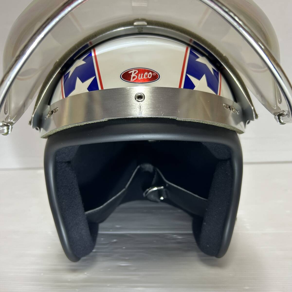 MOTO BUCO デアデビル ジェットヘルメット トイズマッコイ M/Lの画像5