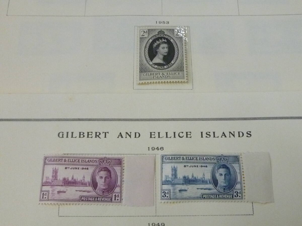 24 P エリス諸島・英旅ゴールドコースト切手 1921-1942年 各種 計90枚 未使用OH・使用済含 ※説明欄必読の画像6