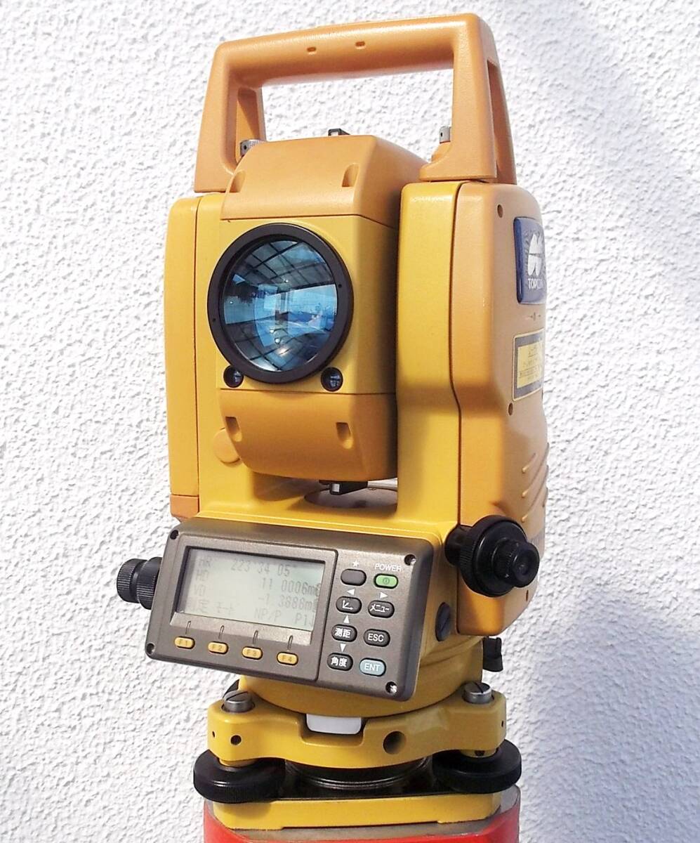 訳あり品 TOPCONノンプリズム GPT-3005Hiper 2級Aトータルステーション(24'3-1) _画像5