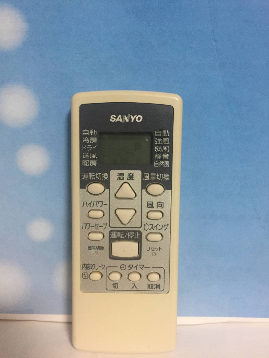 SANYO エアコン 完全送料無料 リモコン：RCS-WA1 管理番号:N-0584 最適な価格