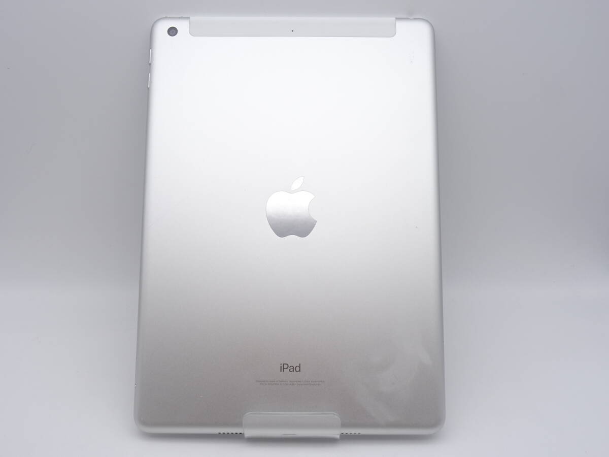 HE-329◆softbank ソフトバンク iPad 第6世代 32GB Wi-Fi+Cellularモデル MR6P2J/A シルバー 中古品_画像3
