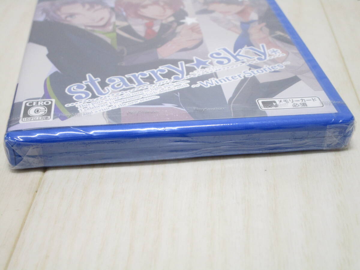 【未開封品】GS-543◆PSVITA ソフト Starry☆Sky -Winter Stories- スタスカ 中村悠一/平川大輔/鈴村健一 未開封品_画像4