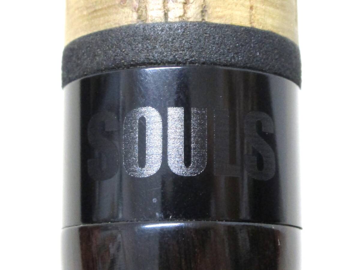 FI-375◆SOULS TROUT FINALIST ソウルズ トラウトファイナリスト E-Class TF-E56ULS-TZ 2ピース ロッド 中古品_画像3