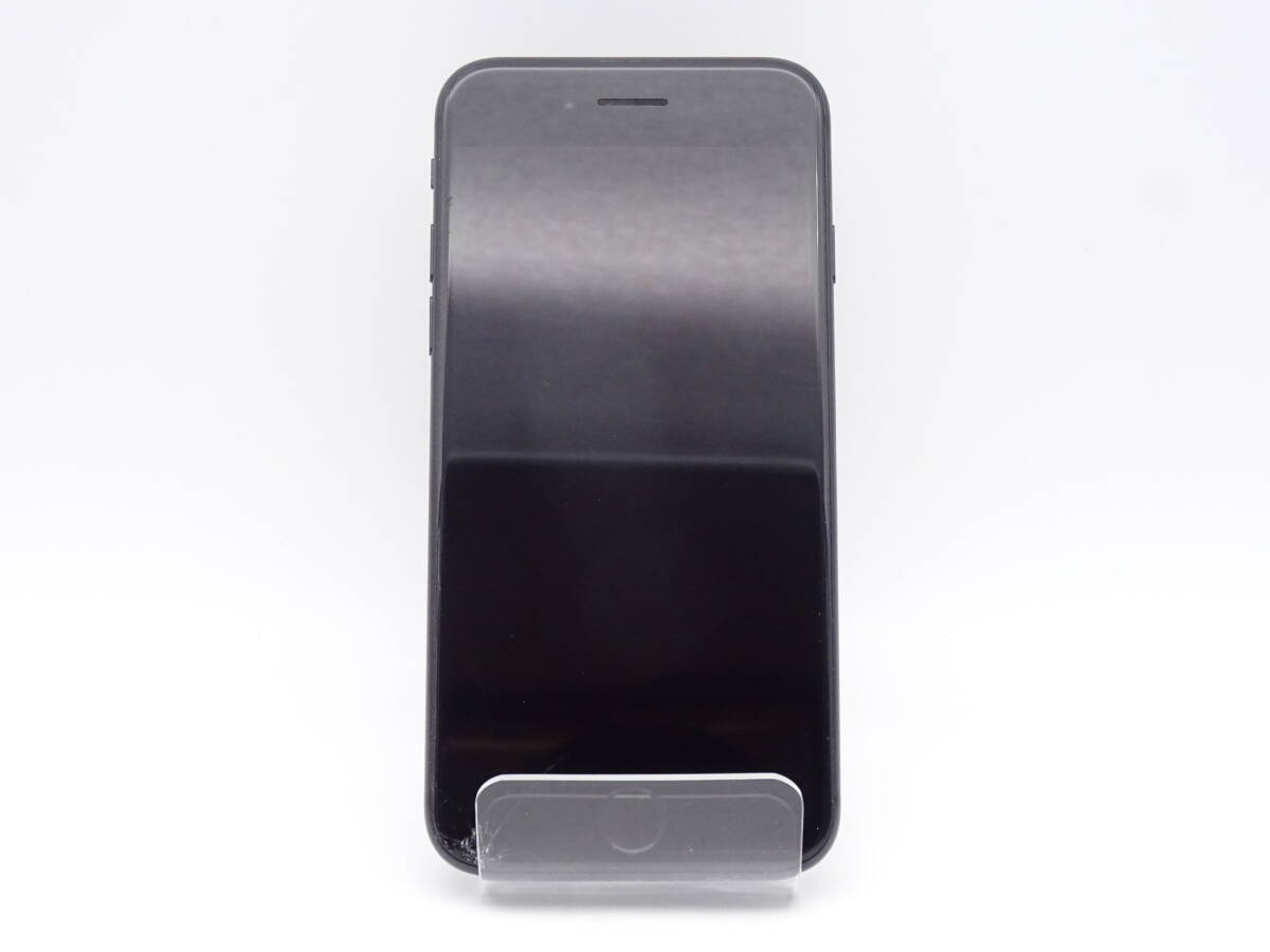 【画面割れ有】HE-379◆au iPhone SE 第2世代 MHGP3J/A 64GB ブラック 中古品の画像1