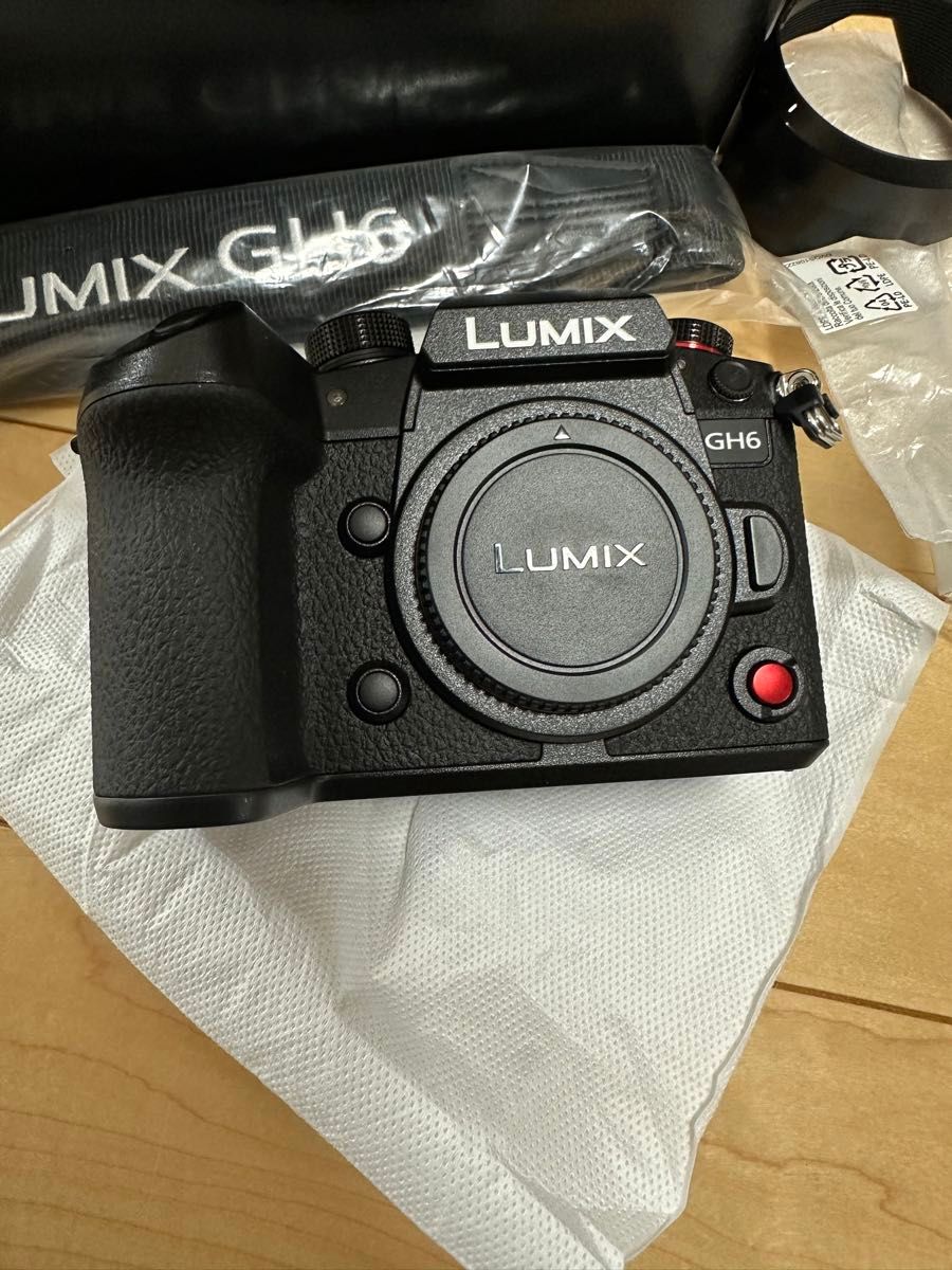 ほぼ新品 LUMIX GH6 標準ズームレンズキット DC-GH6L シャッター ほぼ新品 LUMIX GH6 標準ズームレンズキット DC-GH6L シャッター