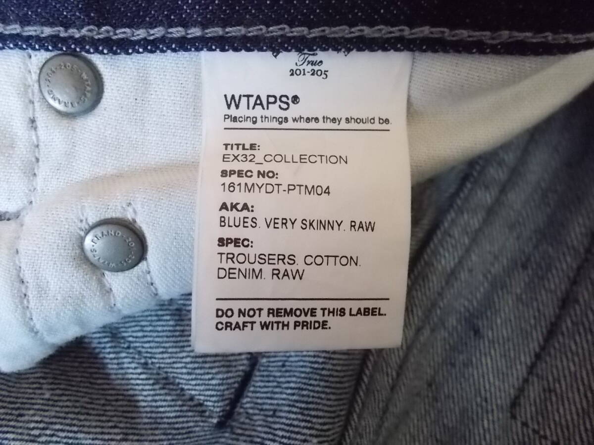 美品 USA製 WTAPS ダブルタップス デニムパンツ 161MYDT-PTM04 インディゴ_画像9