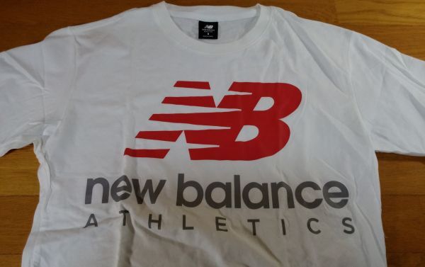New Balance/ニューバランス Tシャツ SIZE:ASIA M 白 送料215円～_画像4