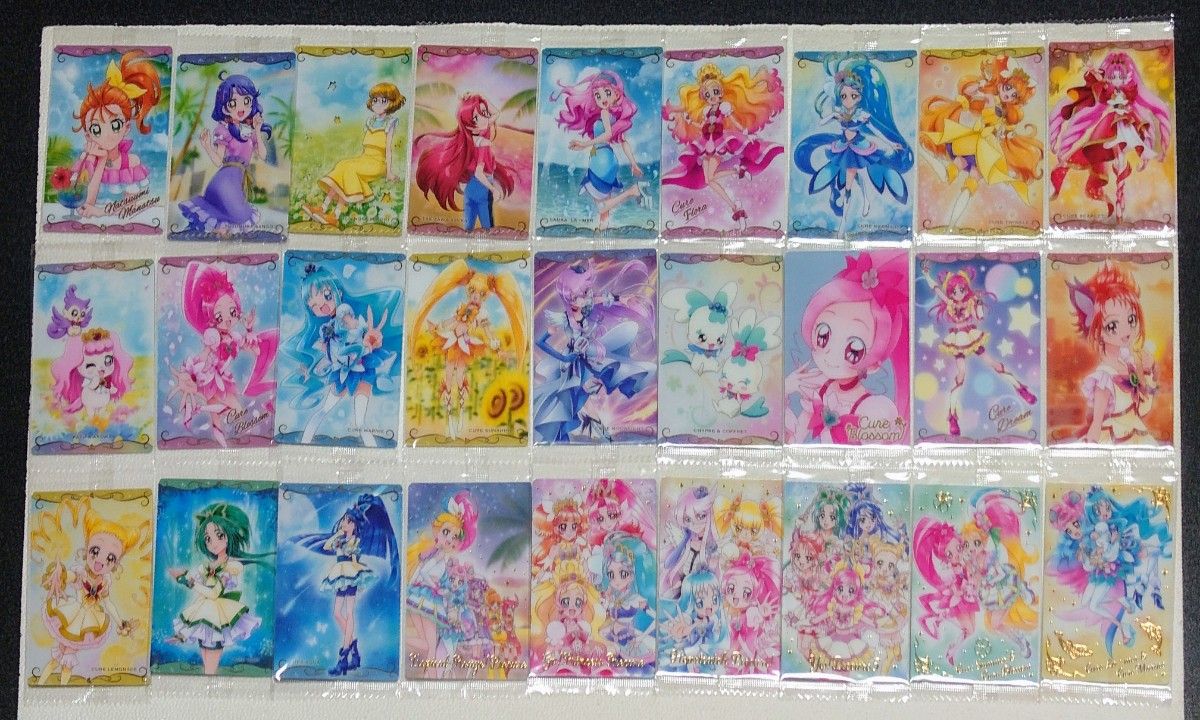 プリキュア ウエハース カード 4弾 セミコンプ|Yahoo!フリマ プリキュア ウエハース カード 4弾 セミコンプ|Yahoo!フリマ