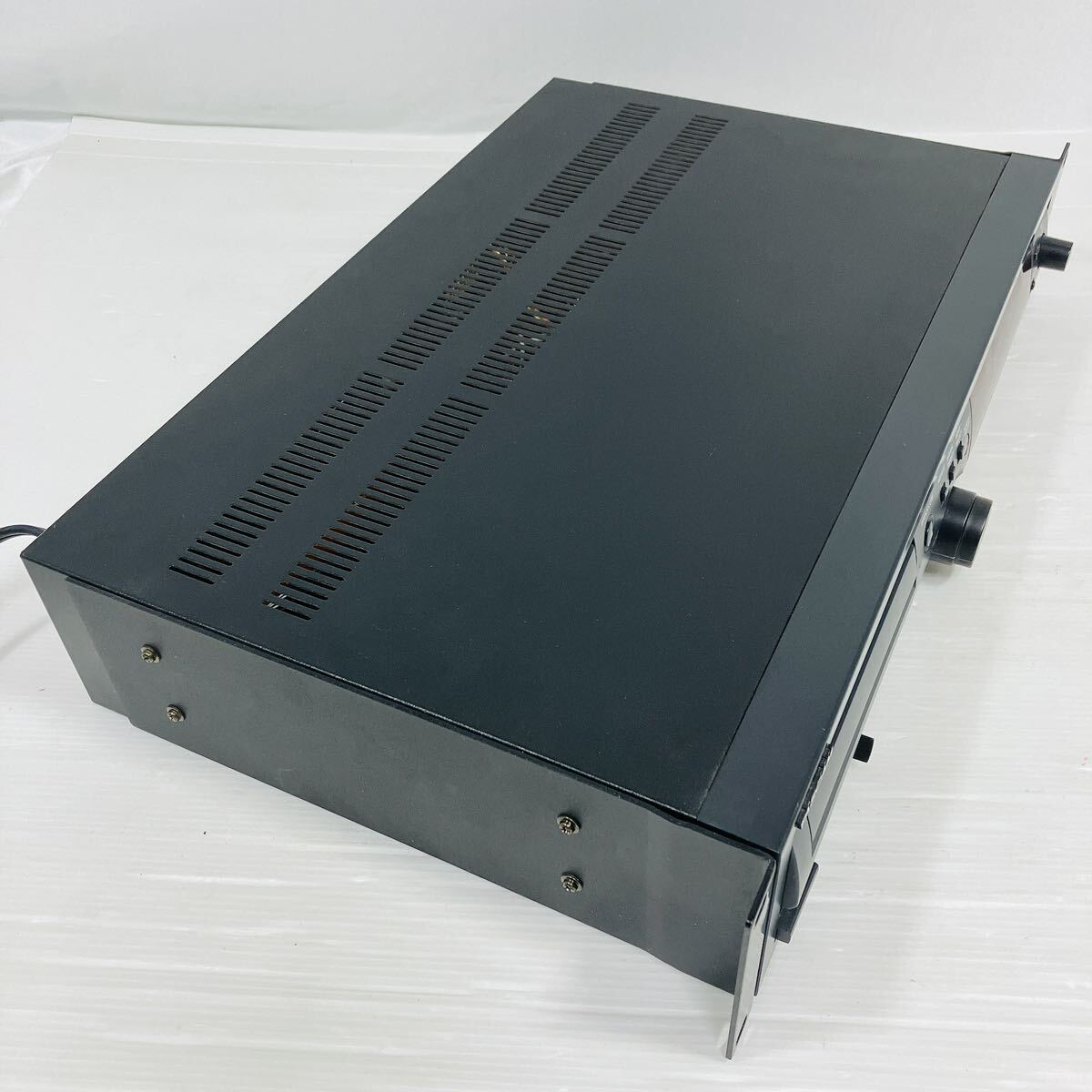 TASCAM タスカム CD-RW750 CDレコーダー 業務用 音響機材 通電確認済み トレイ開閉不良 ジャンク扱い 部品取り 修理用 外装美品_画像6