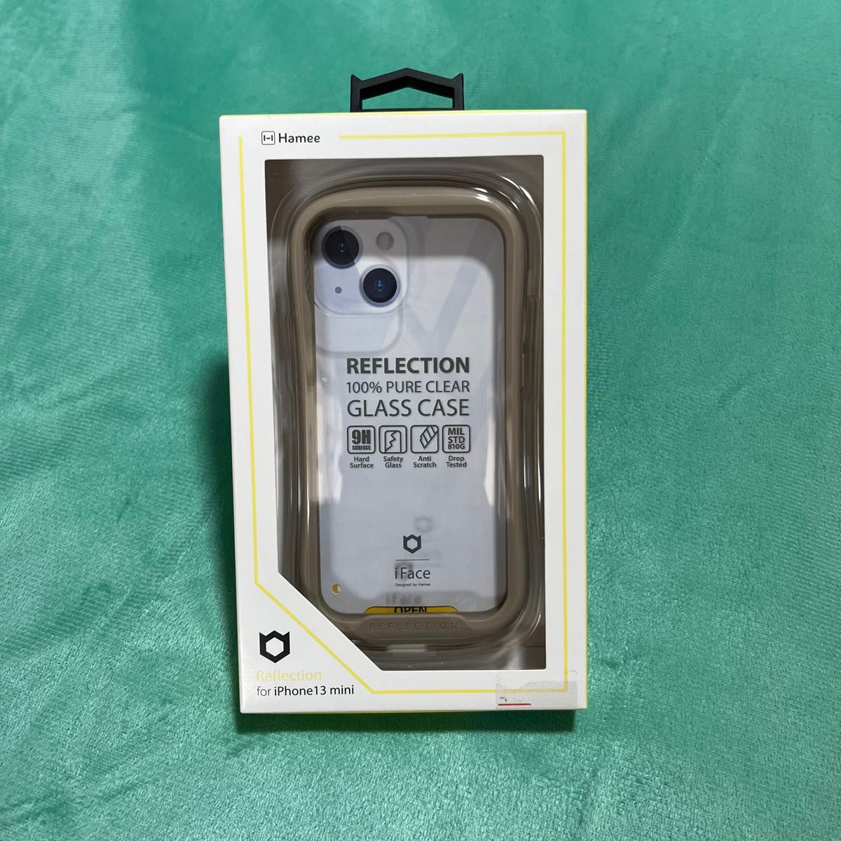 新品 iPhone 13 mini iFace Reflection 強化ガラスクリアケース 41