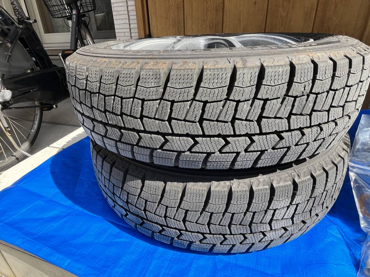 タイヤホイールセット 冬用 14インチ タント N-BOX 155/65R14 _画像5