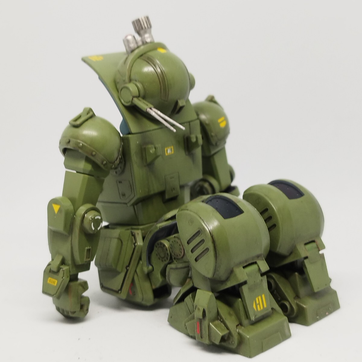 waveプラモデル　1/35 スコープドッグ　PS版　サンサ編カラー　完成品_画像9