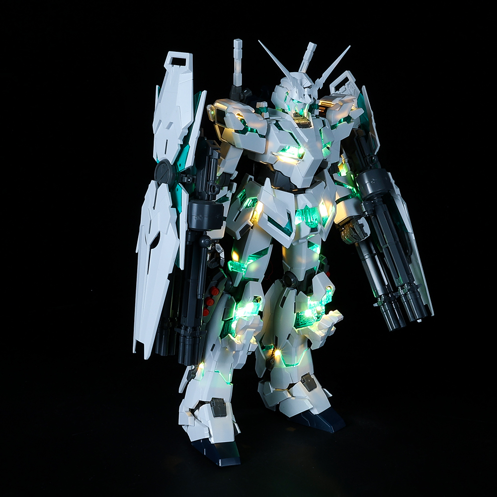 ☆１/１００　MＧフルアーマーユニコーンガンダムVer.Ka専用　ＬＥＤユニットセット 緑　ＵＣ　NT　ナラティブ　FAユニコーン　ガンダム_画像2