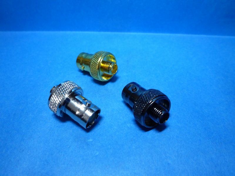  new goods handy transceiver for BNCJ-SMAJ conversion connector 3 color set UV-K5(8)SMA-BNC conversion connector Yahoo auc the lowest price 