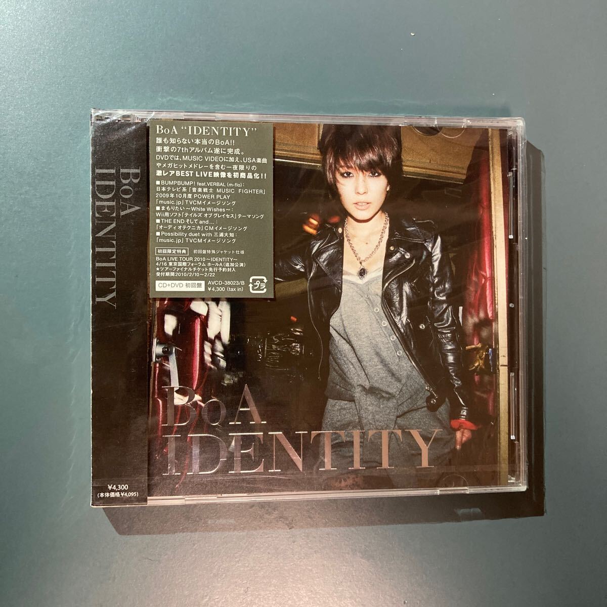 【帯付CD+DVD】BoA／IDENTITY 初回盤_画像1