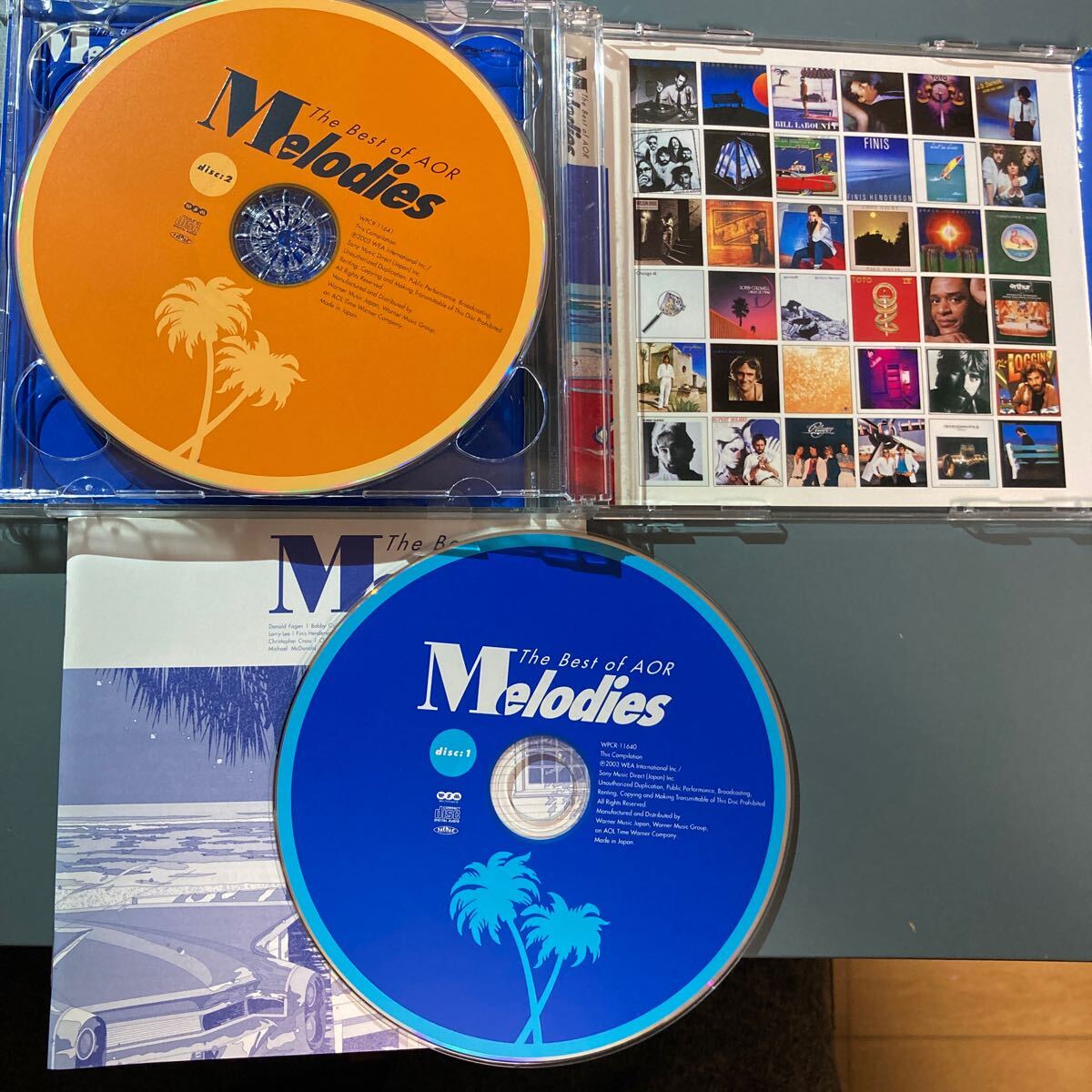 2CD★MELODIES THE BEST OF AOR オムニバス 鈴木英人ジャケの画像3